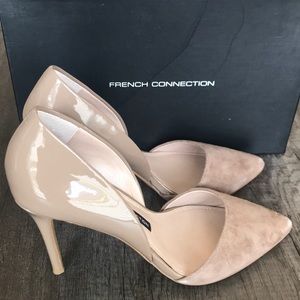NIB FRENCH CONNECTION| Elvia d’Orsay pump heels